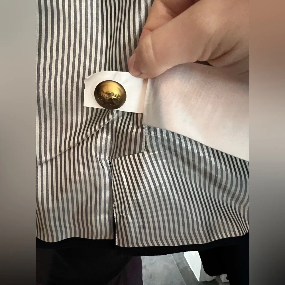 [Banana Republic] NWOT Navy Cutaway Blazer - Picture 10 of 12